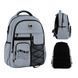 Рюкзак шкільний GoPack Education Teens 184 сірий (GO26-184L-2) GO26-184L-2 фото 1