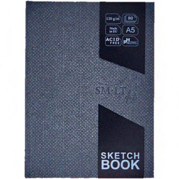 Скетчбук Smiltainis Travelbook блокнот для ескізів А5 120г/м2 80л (4770644588931) 4770644588931 фото