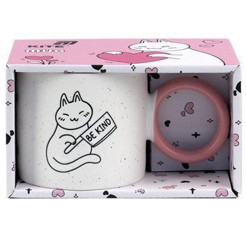 Чашка керамічна Kite Be kind 370 мл (K25-220-4) K25-220-4 фото