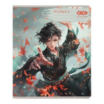 Предметний зошит ZiBi Фізика (Anime) 48 арк. клітинка софт тач + УФ лак (ZB.1704-17) ZB.1704-17 фото
