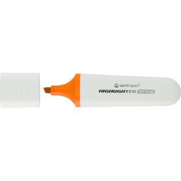 Маркер-текстовыделитель Centropen Highlighter Style 1-4,6 мм клинців. оранжевий (6252/52) 6252/52 фото