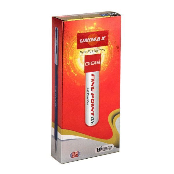 Ручка кулькова Unimax Fine Point Dlx чорний UX-111-01 UX-111-01 фото