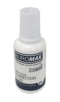 Коректор Buromax Jobmax 20 мл з пензликом(BM.1003) BM.1003 фото