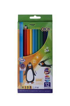 Карандаши цветные ZiBi KIDS Line 12цв (ZB.2414) ZB.2414 фото