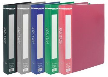 Дисплей-книга А4 Buromax папка з 60 файлами мікс 5 кольорів (BM.3622-99) BM.3622-99 фото