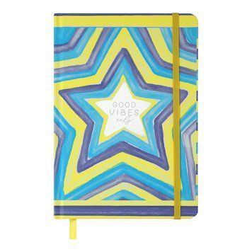 Блокнот на гумці Buromax Star А5 96 арк. клітинка (BM.255117-14) BM.255117-14 фото