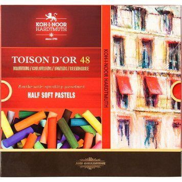 Пастель суха TOISON d'or, 1/2, 48 кол. 8546 фото
