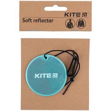 Світловідбивальна підвіска кругла м'яка Kite м'ятна (K23-110-3) K23-110-3 фото