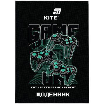Щоденник шкільний Kite Game on тверда обкладинка (K26-262-5) K26-262-5 фото