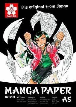 Альбом для малюнка MANGA, A5, Sakura 8712079398491 фото