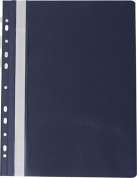 Швидкозшивач А4 Buromax чорний Profesional вуса, пліч. перфорація, PP (BM.3331-01) BM.3331-01 фото