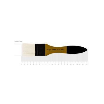 Пензель Rosa AMBER 2306 щетина флейц No40 к.р (4823098533528) 4823098533528 фото