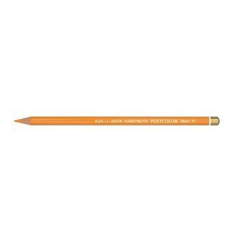 Олівець кольоровий Koh-i-noor Polycolor жовто-оранжевий (3800/67) 3800/67 фото