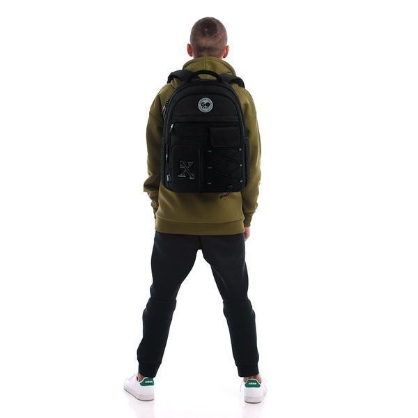 Рюкзак шкільний GoPack Education Teens 184 чорний (GO26-184L-3) GO26-184L-3 фото