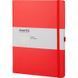 Записна книга блокнот Axent Partner Grand 210х295мм 100л клітка,червоний (8203-06-A) 8203-06-A фото 1