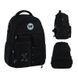 Рюкзак шкільний GoPack Education Teens 184 чорний (GO26-184L-3) GO26-184L-3 фото 1