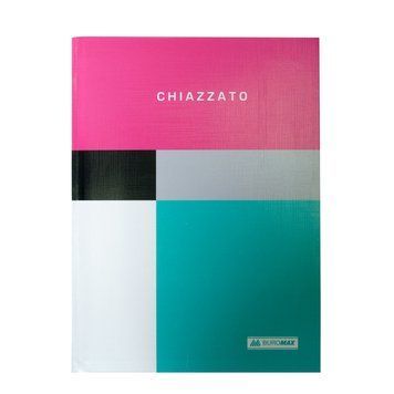 Записна книга блокнот А5 Buromax CHIAZZATO 80л. клітка рожевий інтегральна обл. (BM.24522102-10) BM.24522102-10 фото