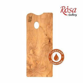 Палітра дерев'яна ROSA Gallery 45,0x18,5см прямокутна промаслений (4820149914121) 4820149914121 фото