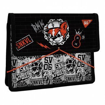 Папка для зошитів на резинці YES Scratch Dog B5 (491990) 491990 фото