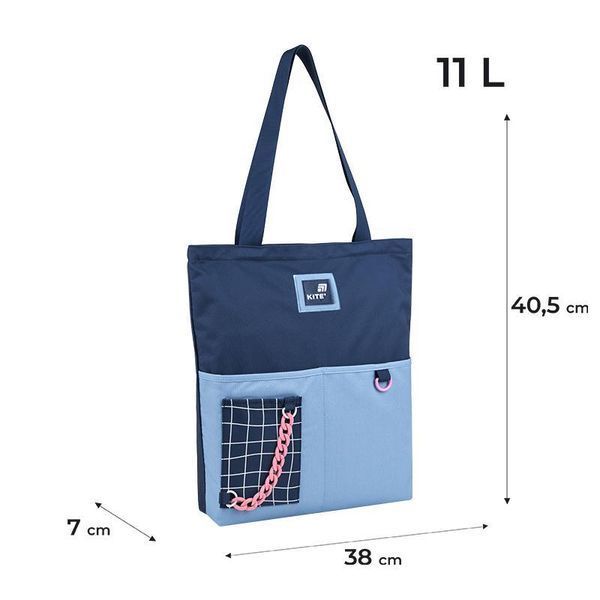 Сумка-шопер Kite Education teens 40,5x38x7 см (K25-586-5) K25-586-5 фото
