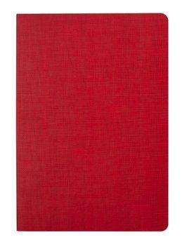 Записна книга блокнот Buromax COLOR TUNES A5 96 л клітина позов.шкіра червоний (BM.295100-05) BM.295100-05 фото
