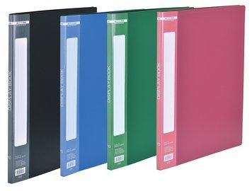 Дисплей-книга А4 Buromax папка з 10 файлами мікс 4ре кольору (BM.3601-99) BM.3601-99 фото