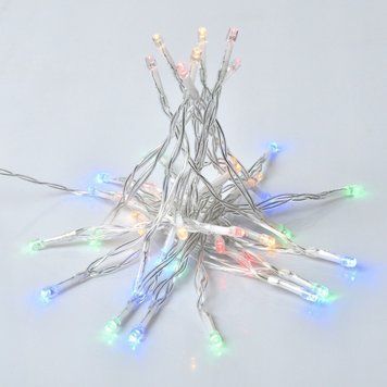 Електрогірлянда Нитка YES! Fun 2,8 м 41 LED, різнокольорова, статична, на батарейках (975053) 975053 фото