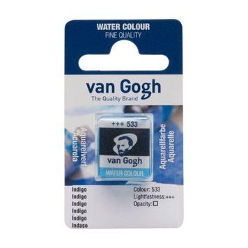 Фарба акварельна Royal Talens Van Gogh (533) 1,8 мл кювету індиго (8712079419349) 8712079419349 фото