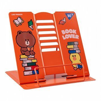 Підставка для книг Yes Line Friends 170x210x190 мм металева (470509) 470509 фото