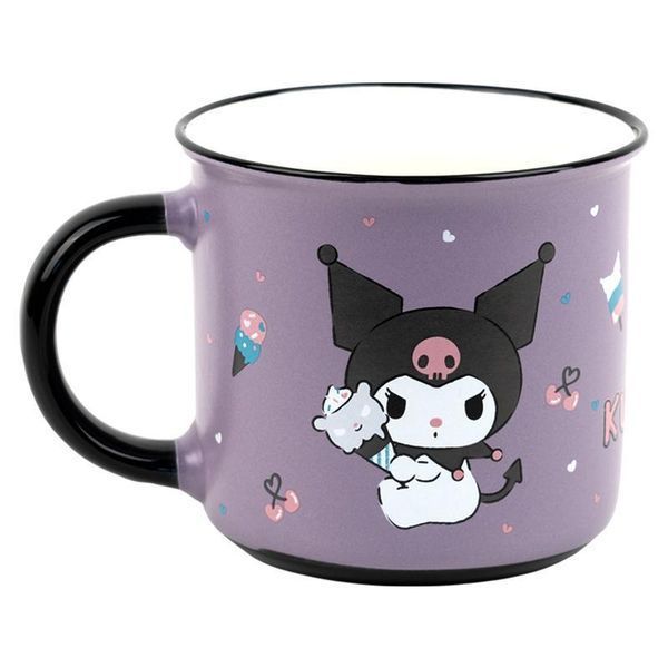 Чашка керамічна Kite Kuromi 370 мл (HK25-217-2) HK25-217-2 фото