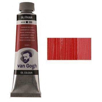 Фарба олійна Royal Talens Van Gogh (306) 40мл кадмій червоний темний (8712079219321) 8712079219321 фото