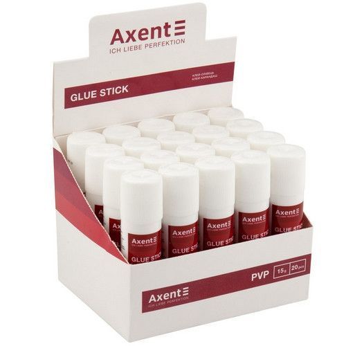 Клей олівець PVP Axent 15 г 7112-А 7112-A фото