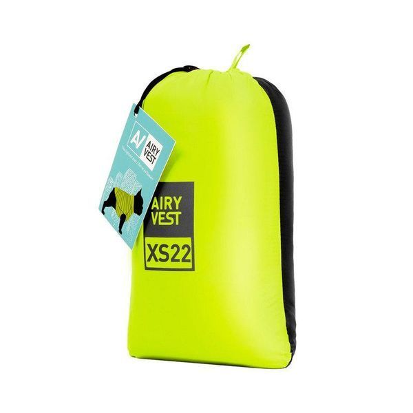 Курточка двостороння AiryVest для собак S40 салатово-чорна 1679 (4823089304441) 4823089304441 фото