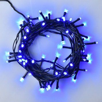 Електрогірлянда Нитка YES! Fun 4,9 м 70 LED, синя, 8 режимів миготіння (974843) 974843 фото