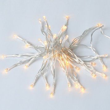 Електрогірлянда Нитка YES! Fun 2,8 м 41 LED, жовта, статична, на батарейках (975055) 975055 фото