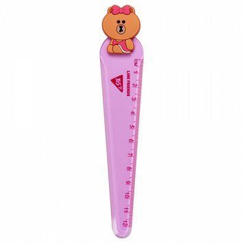 Лінійка 12 см Yes Line Friends (370642) 370642 фото