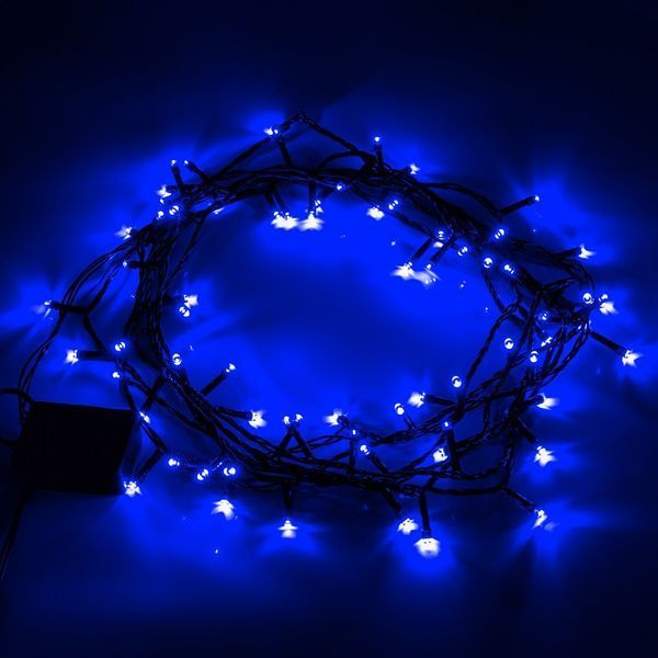Електрогірлянда Нитка YES! Fun 4,9 м 70 LED, синя, 8 режимів миготіння (974843) 974843 фото