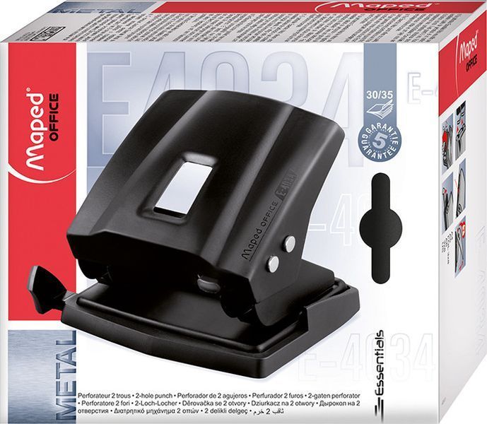Діркопробивач 30 л Maped металевий чорний MP.403411 MP.403411 фото