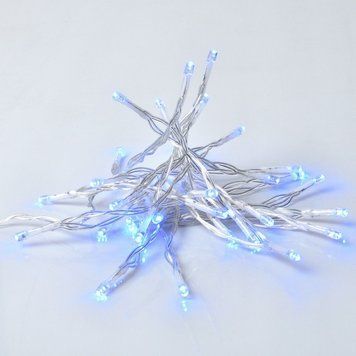 Електрогірлянда Нитка YES! Fun 2,8 м 41 LED, синя, статична, на батарейках (975056) 975056 фото