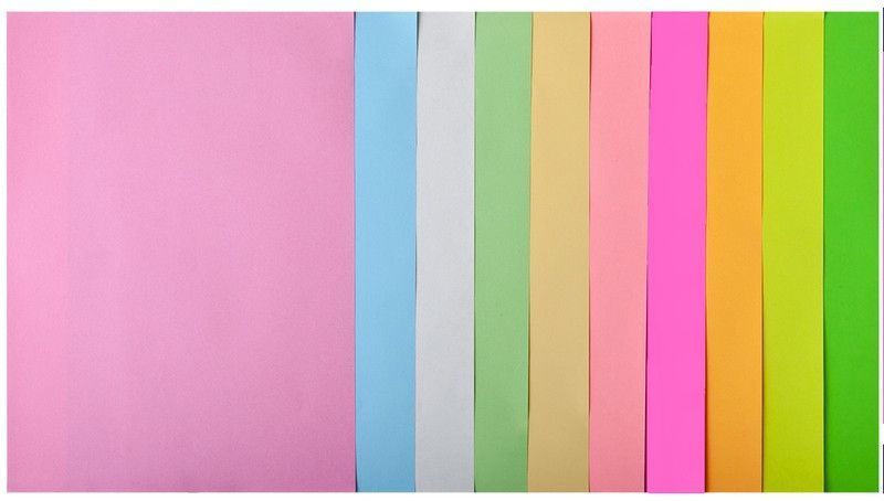 Папір кольоровий Buromax PASTEL+NEON А4 80 г/м2 10цв. 50л. (BM.2721750-99) BM.2721750-99 фото