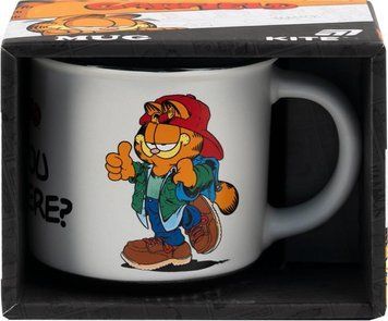 Чашка керамічна Kite Garfield 370 мл (GF25-217-1) GF25-217-1 фото