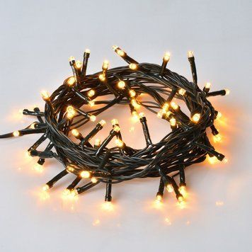 Електрогірлянда Нитка YES! Fun 4,9 м 70 LED, жовта, 8 режимів миготіння (974852) 974852 фото