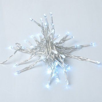 Електрогірлянда Нитка YES! Fun 2,8 м 41 LED, холодна біла, статична, на батарейках (975057) 975057 фото