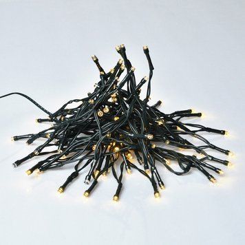 Електрогірлянда Нитка YES! Fun 8,4 м 120 LED, теплий білий, мерехтіння, USB (975064) 975064 фото