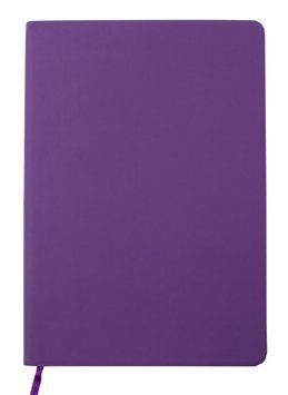 Записна книга блокнот Buromax TOUCH ME LOGO2U А5 мистецтв. шкіра 96арк. клітка фіолетовий BM.295102-07 BM.295102-07 фото