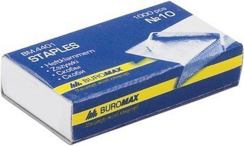 Скоби для степлера Buromax №10 1000шт BM.4401 BM.4401 фото