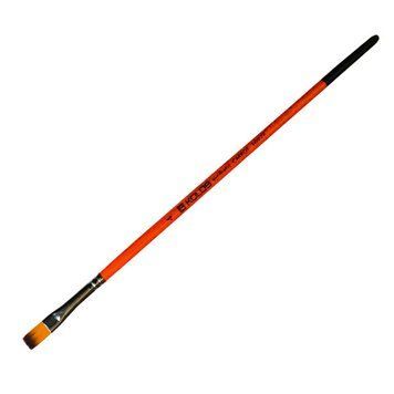 Синтетика плоска, Carrot 1097F № 4 к. р кисть Колос 4823064901375 фото