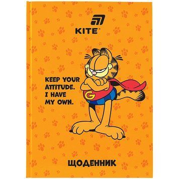 Щоденник шкільний Kite Garfield тверда обкладинка (GF26-262) GF26-262 фото