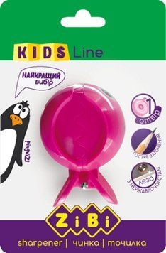 Точилка ZiBi KIDS Line ПІРАНЬЯ з контейнером і гумкою (ZB.5534-1) ZB.5534-1 фото