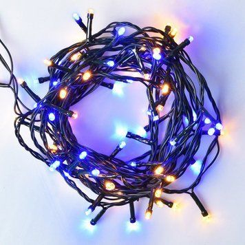 Електрогірлянда Нитка YES! Fun 4,9 м 70 LED, жовто-синя, 8 режимів миготіння (974845) 974845 фото